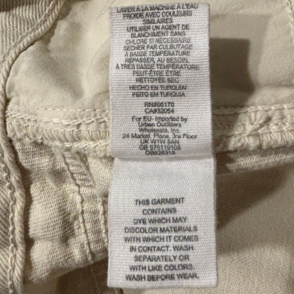 NWT Free People Distressed A-Line Denim Button Up Skirt Woman’s Sz 27 - Picture 6 of 9